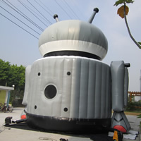 灰色のロボットバウンサーGB497