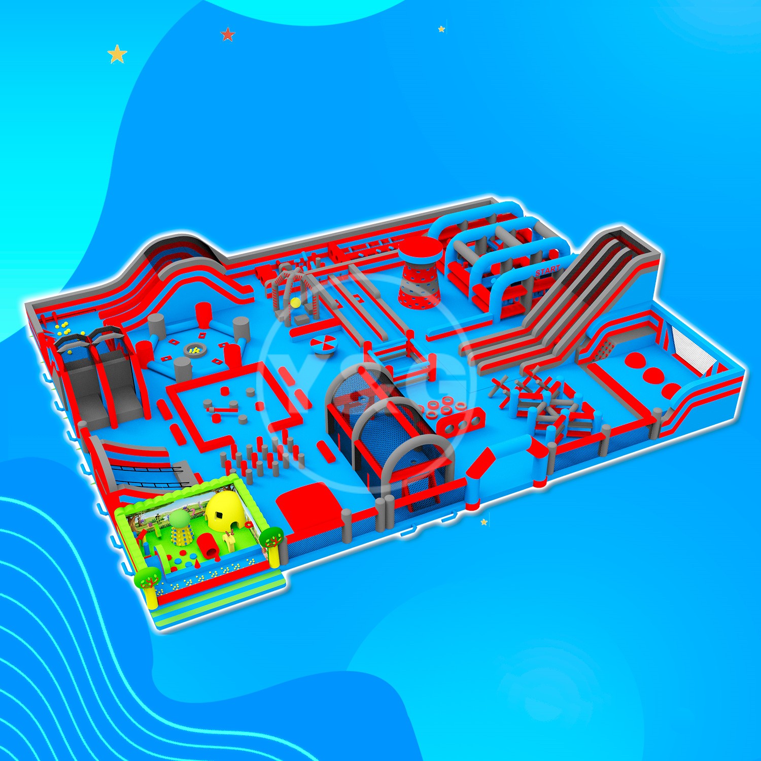 Ireland Island Indoor Bounce House ParkYGIP-04