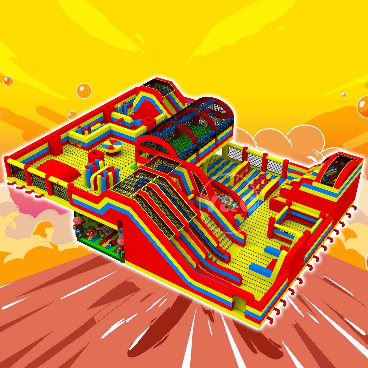 Hot Selling Inflatable World ParkYGIP-12