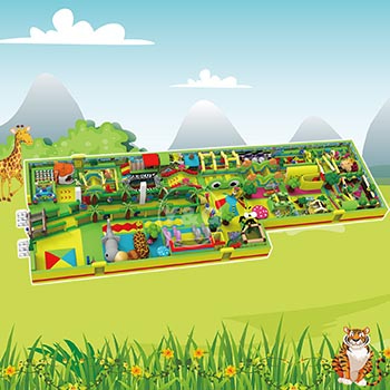 [YGIP~h;14]Forest Theme Inflatable Park For Kids