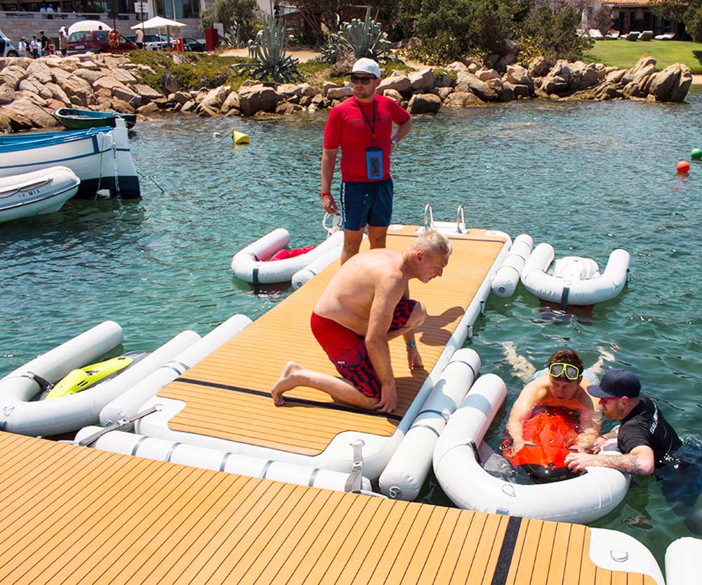 Inflatable Floating Dock Boat DockYFP-32