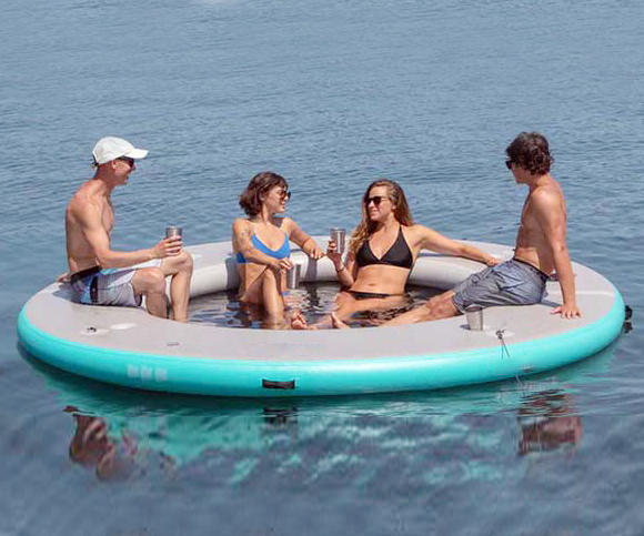 Round Splash Island Inflatable FloatingYFP-24